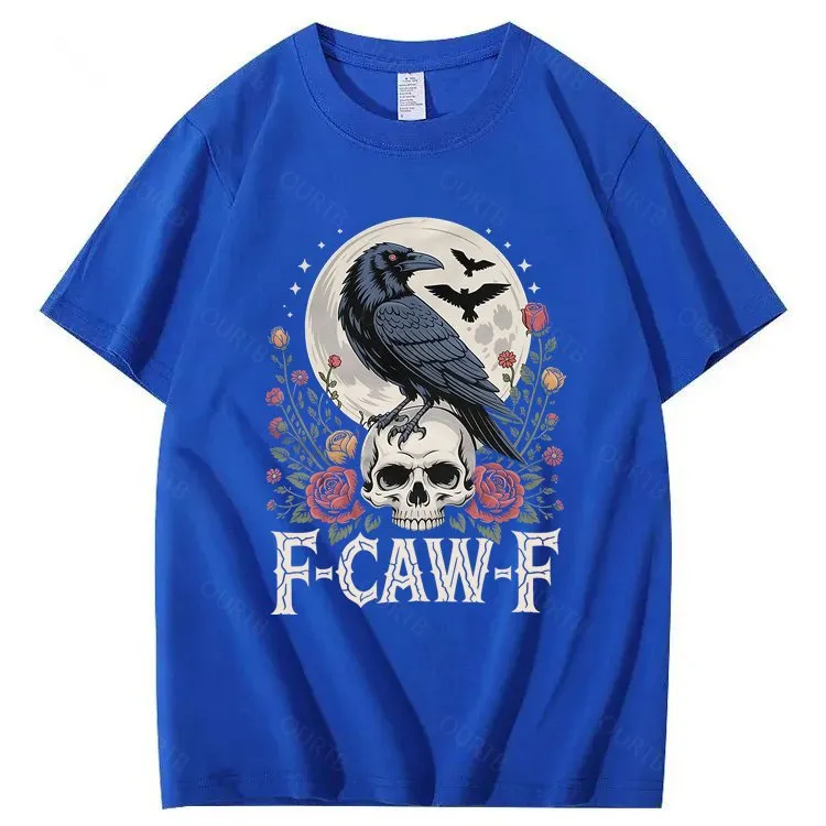 F-Caw-F Crow 100% Cotton T-Shirt