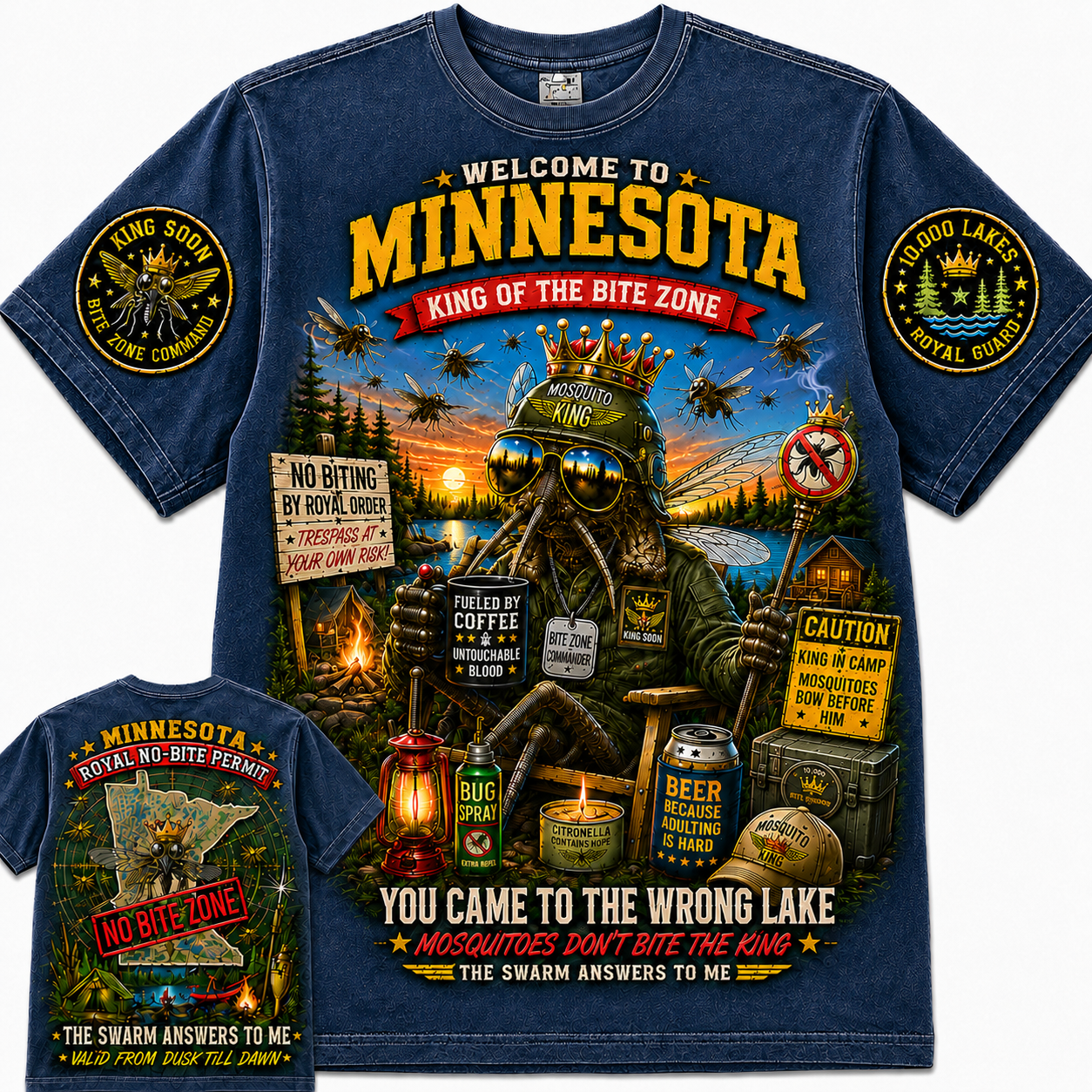 Minnesota Wrong Lake Mosquito T-Shirt