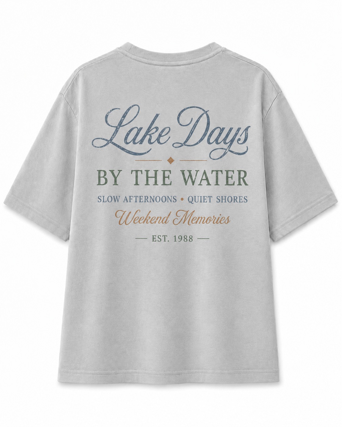 Lake Days By The Water V-Neck Tee