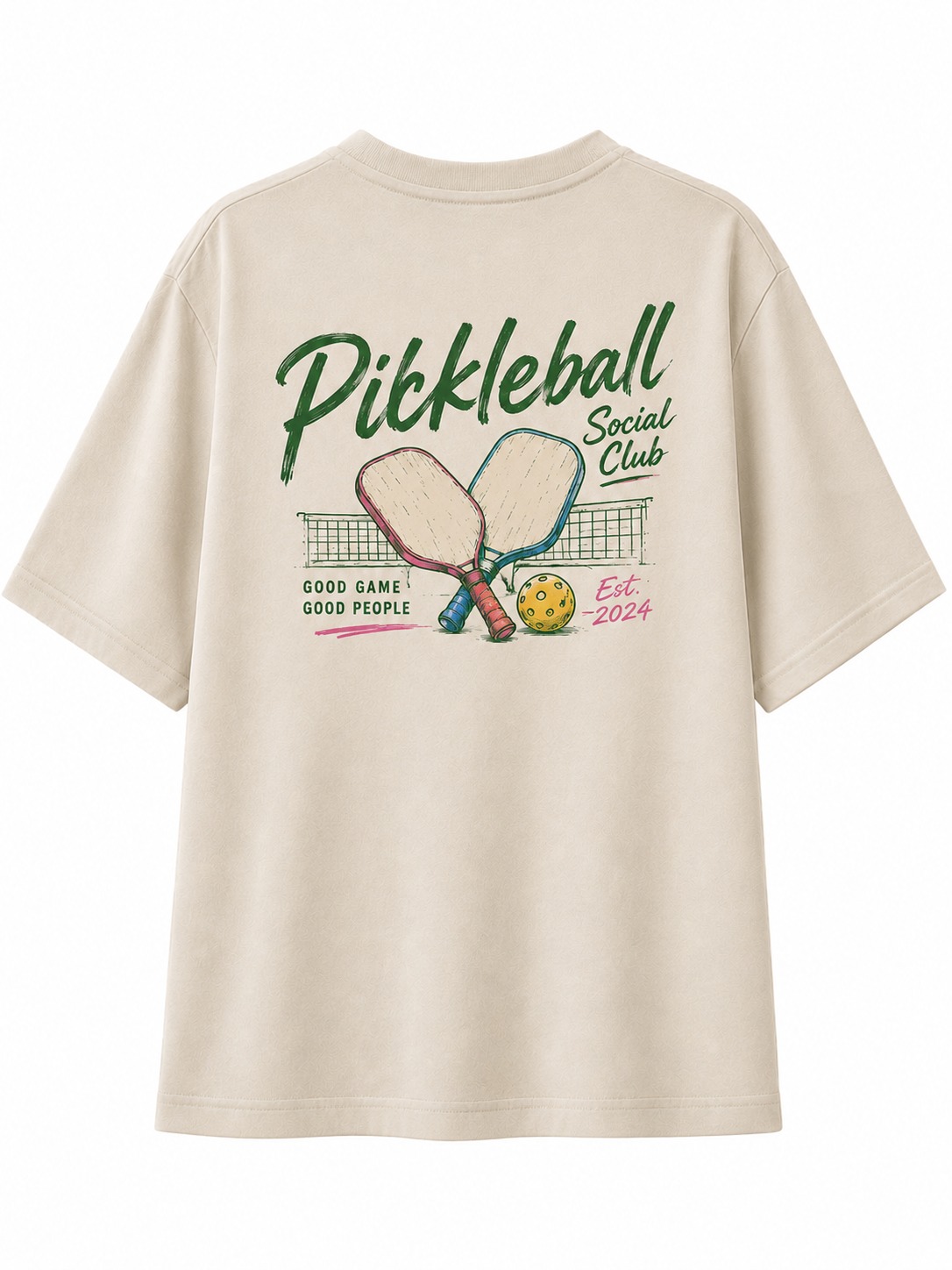 Pickleball Social Club V-Neck Tee