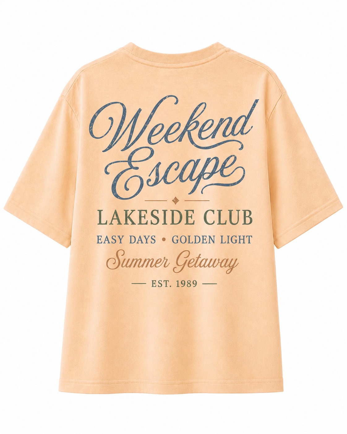 Weekend Escape Lake V-Neck Tee