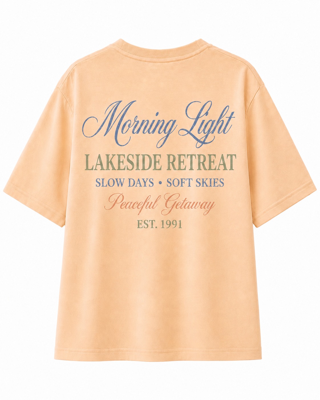 Quiet Water Evenings V-Neck Tee