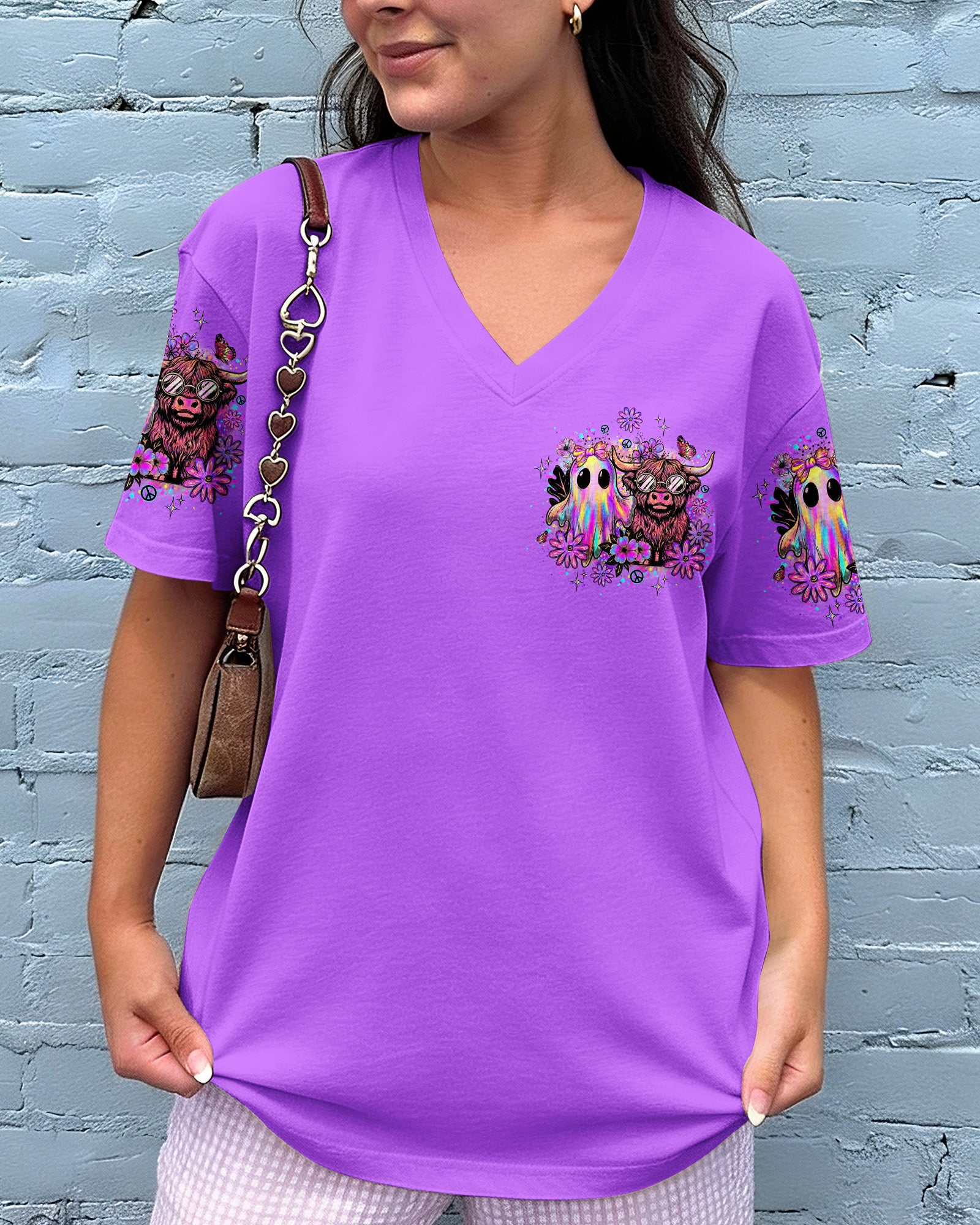 MOO I MEAN BOO HALLOWEEN ALL OVER PRINT