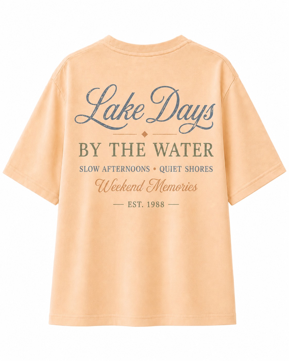 Lake Days By The Water V-Neck Tee