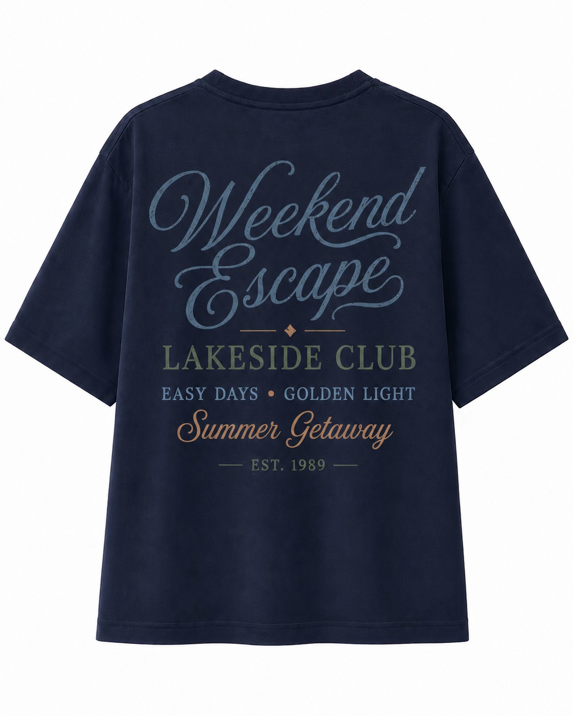 Weekend Escape Lake V-Neck Tee