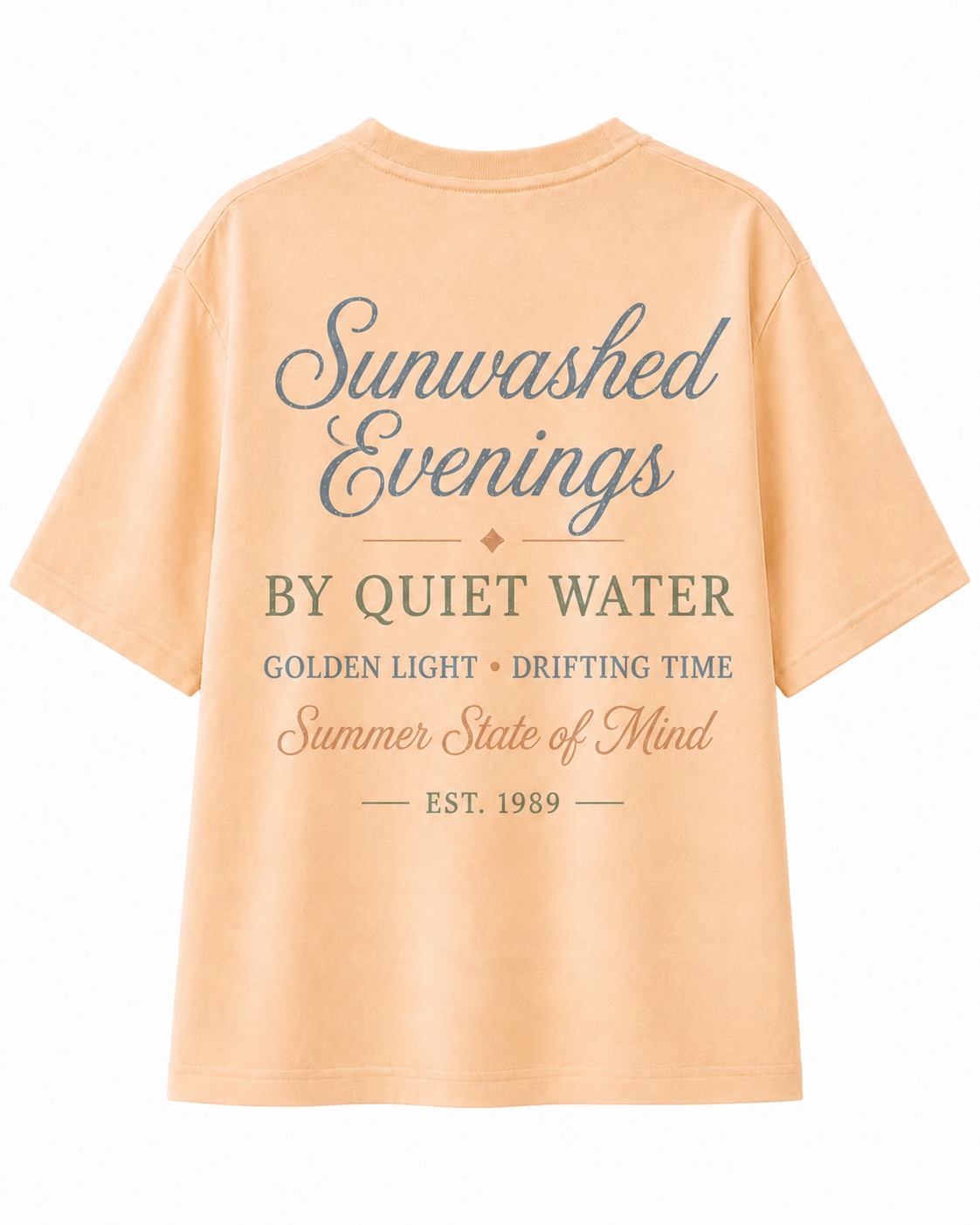 Sunwashed Evenings V-Neck Tee