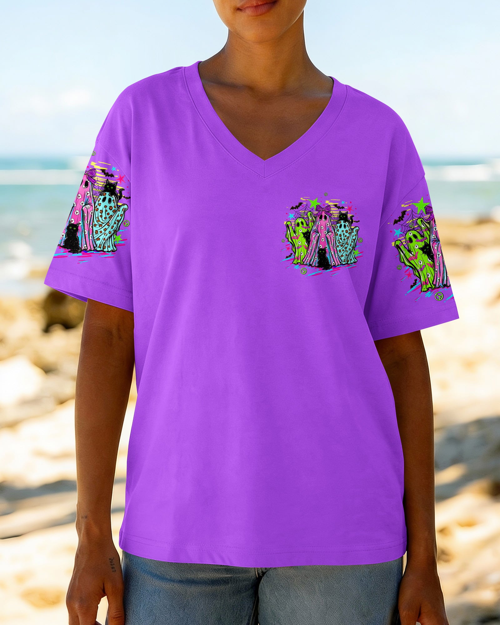 SQUAD GHOULS BOO HALLOWEEN ALL OVER PRINT 