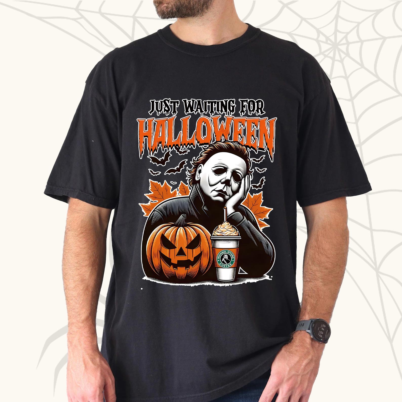 'JUST WAITING FOR HALLOWEEN'  Tee/Sweatshirt/Hoodie