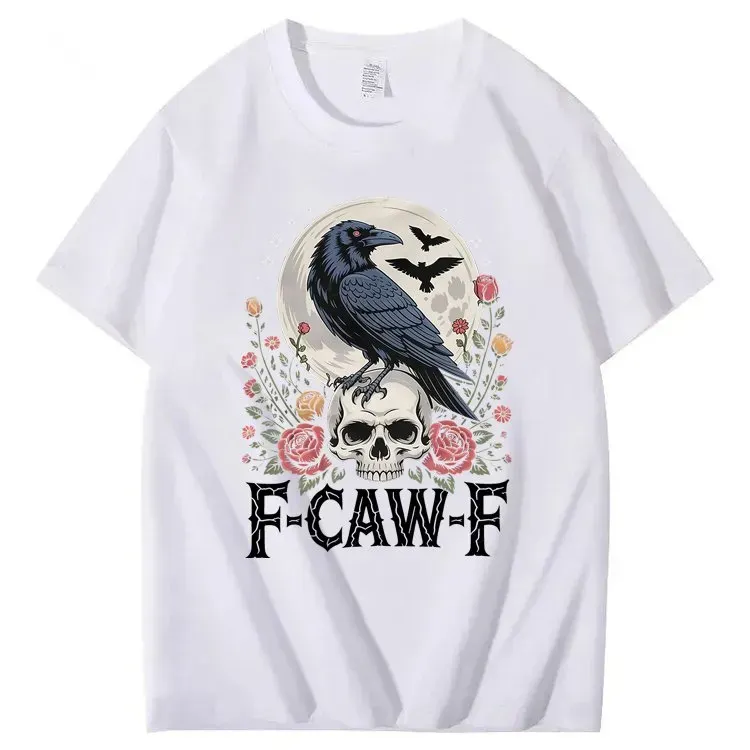 F-Caw-F Crow 100% Cotton T-Shirt
