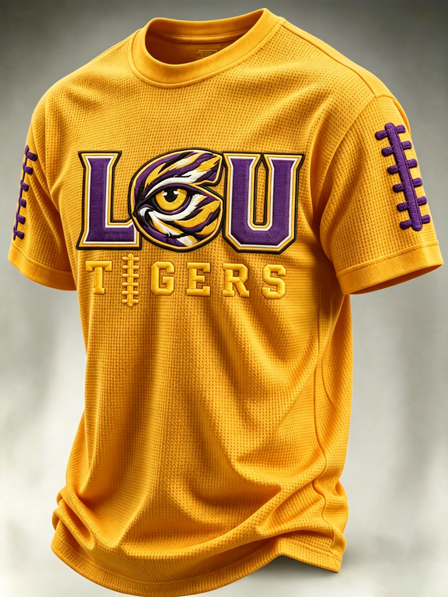 Men's Football Fan Waffle T-Shirt