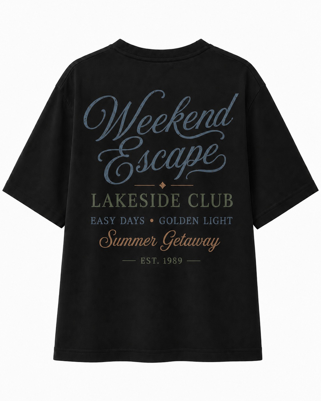 Weekend Escape Lake V-Neck Tee