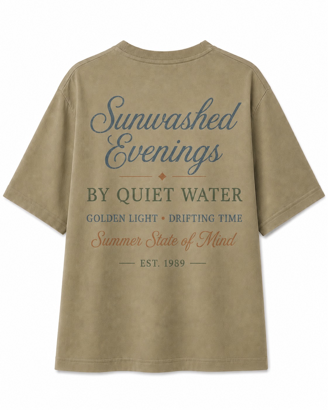 Sunwashed Evenings V-Neck Tee