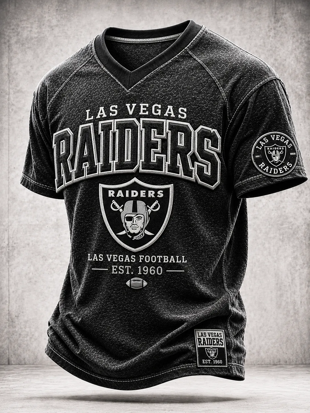 Men's Graphic Printed Football Top