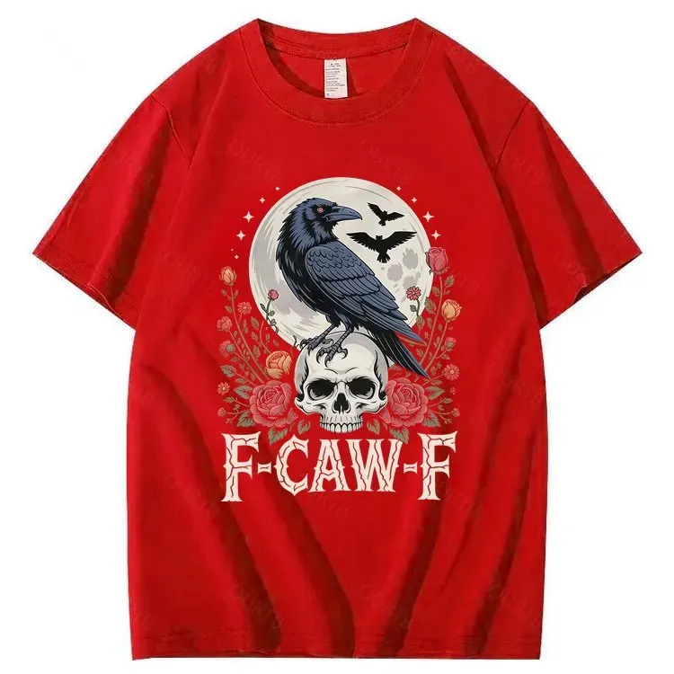 F-Caw-F Crow 100% Cotton T-Shirt