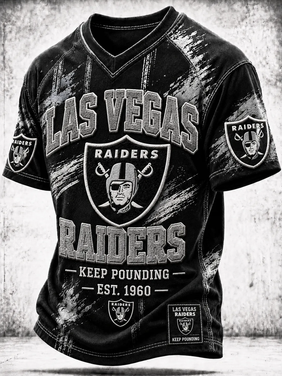 Men's Graphic Printed Football Top