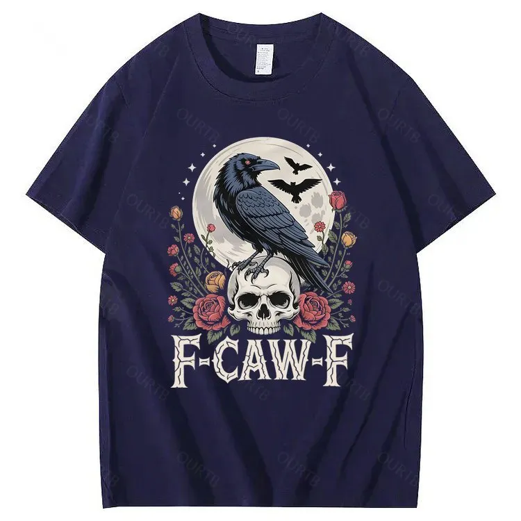 F-Caw-F Crow 100% Cotton T-Shirt