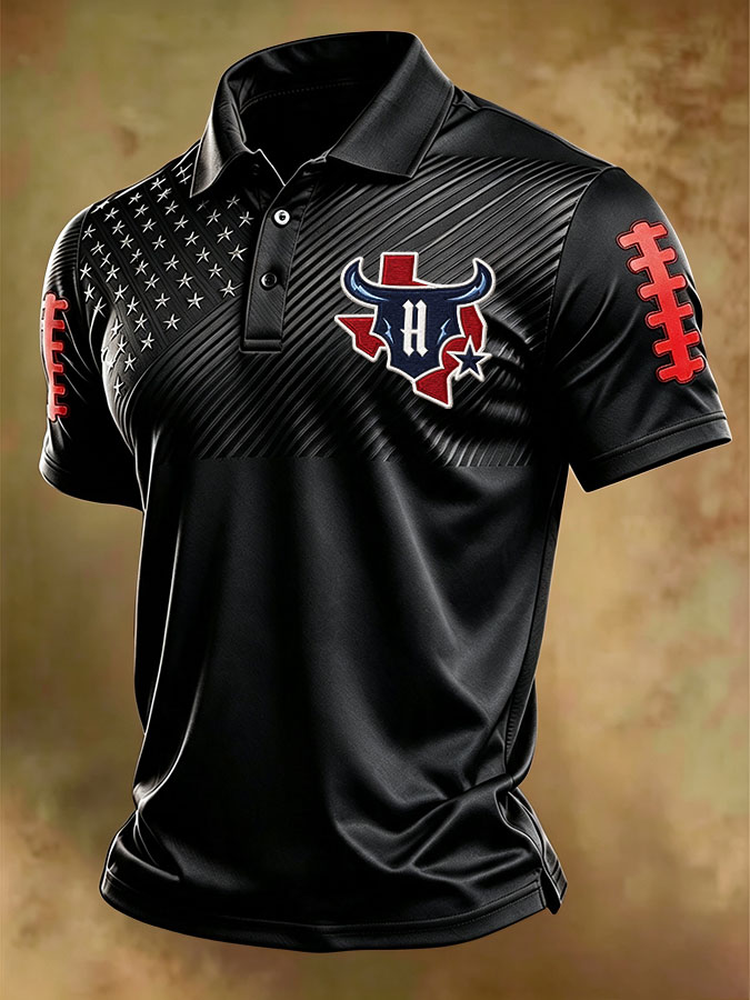 Men'S Rugby Polo Shirt