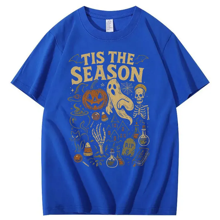 Tis The Season  Pattern100% Cotton T-Shirt