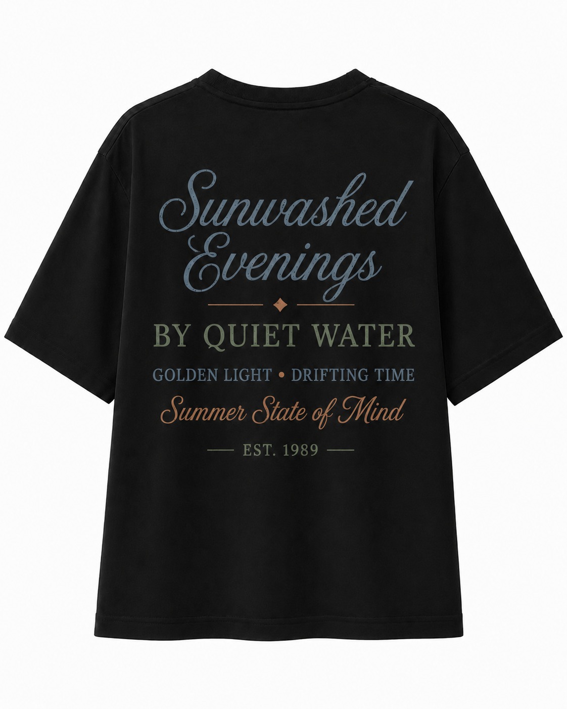 Sunwashed Evenings V-Neck Tee