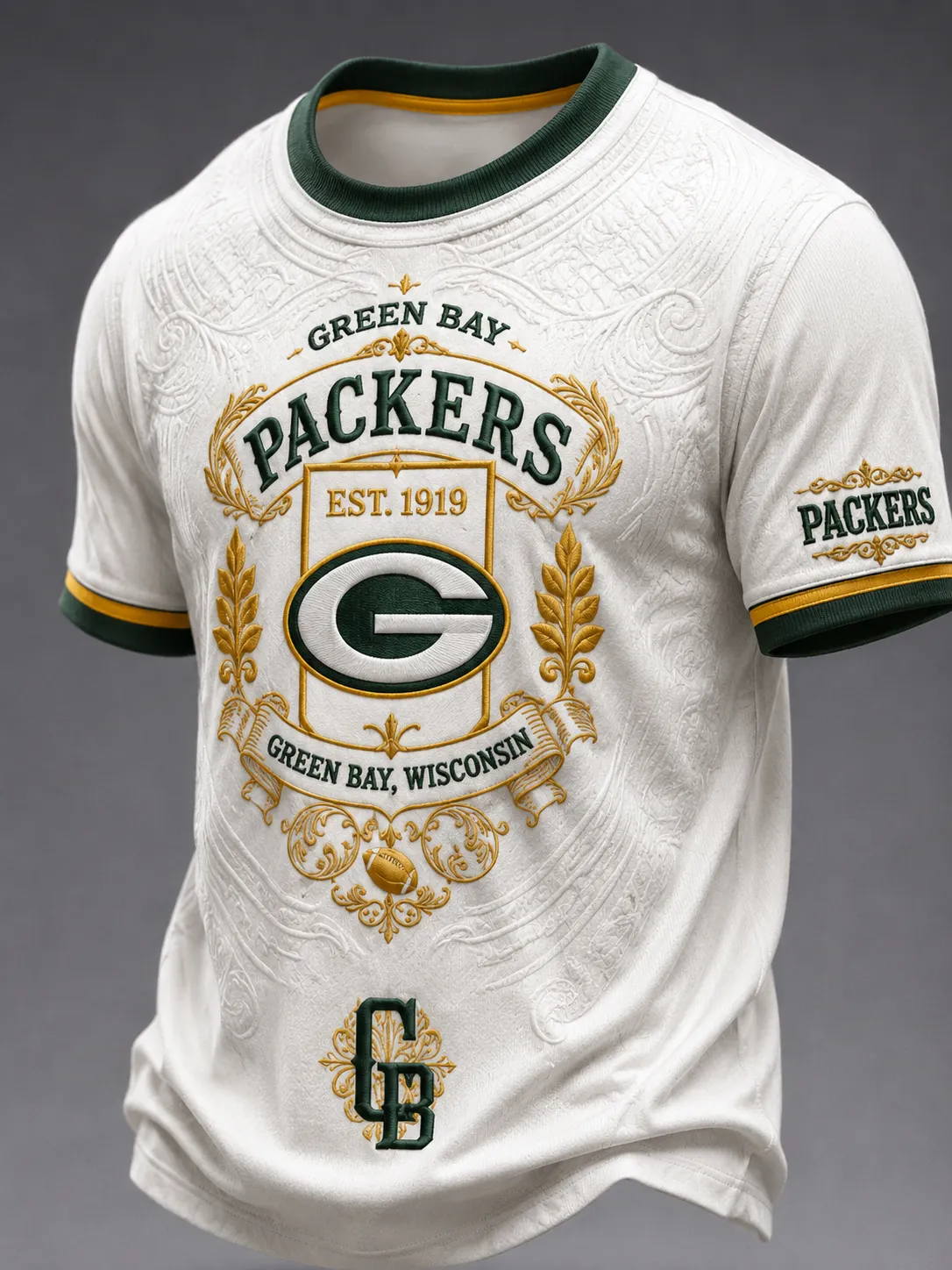 Men's Vintage Football Graphic T-Shirt