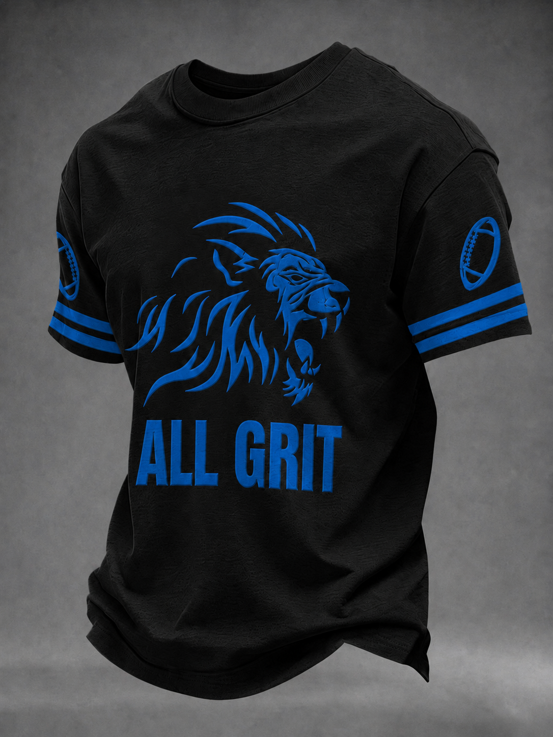 Men's Football Printed Short-Sleeve T-Shirt