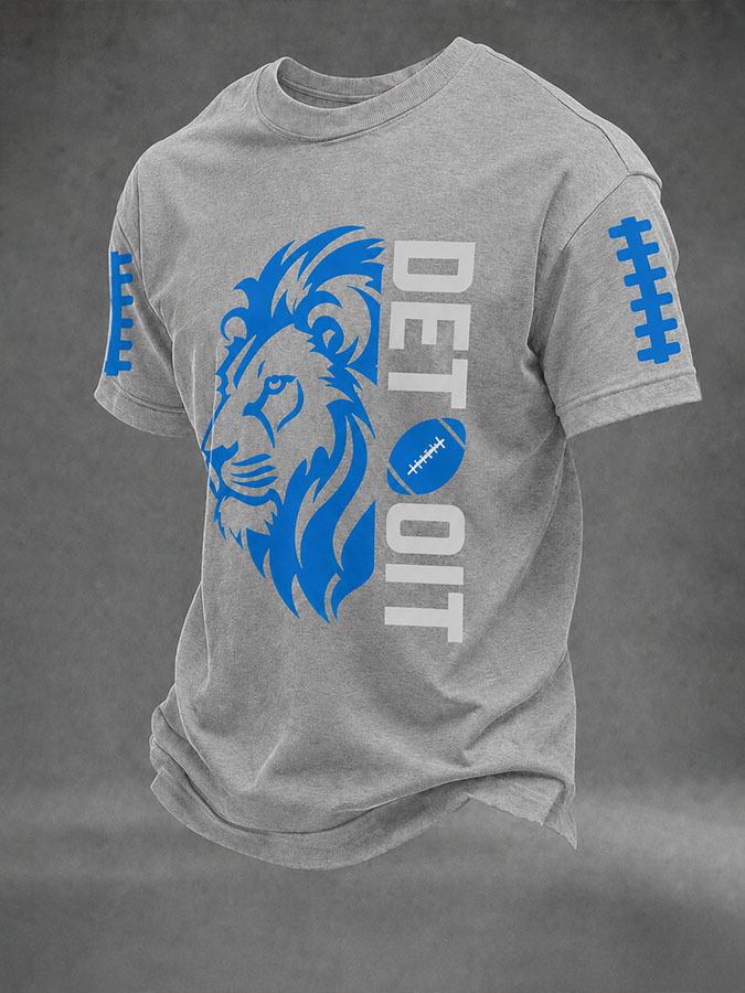 Men's Football Printed Short-Sleeve T-Shirt