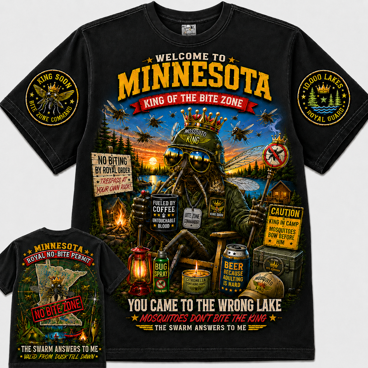 Minnesota Wrong Lake Mosquito T-Shirt