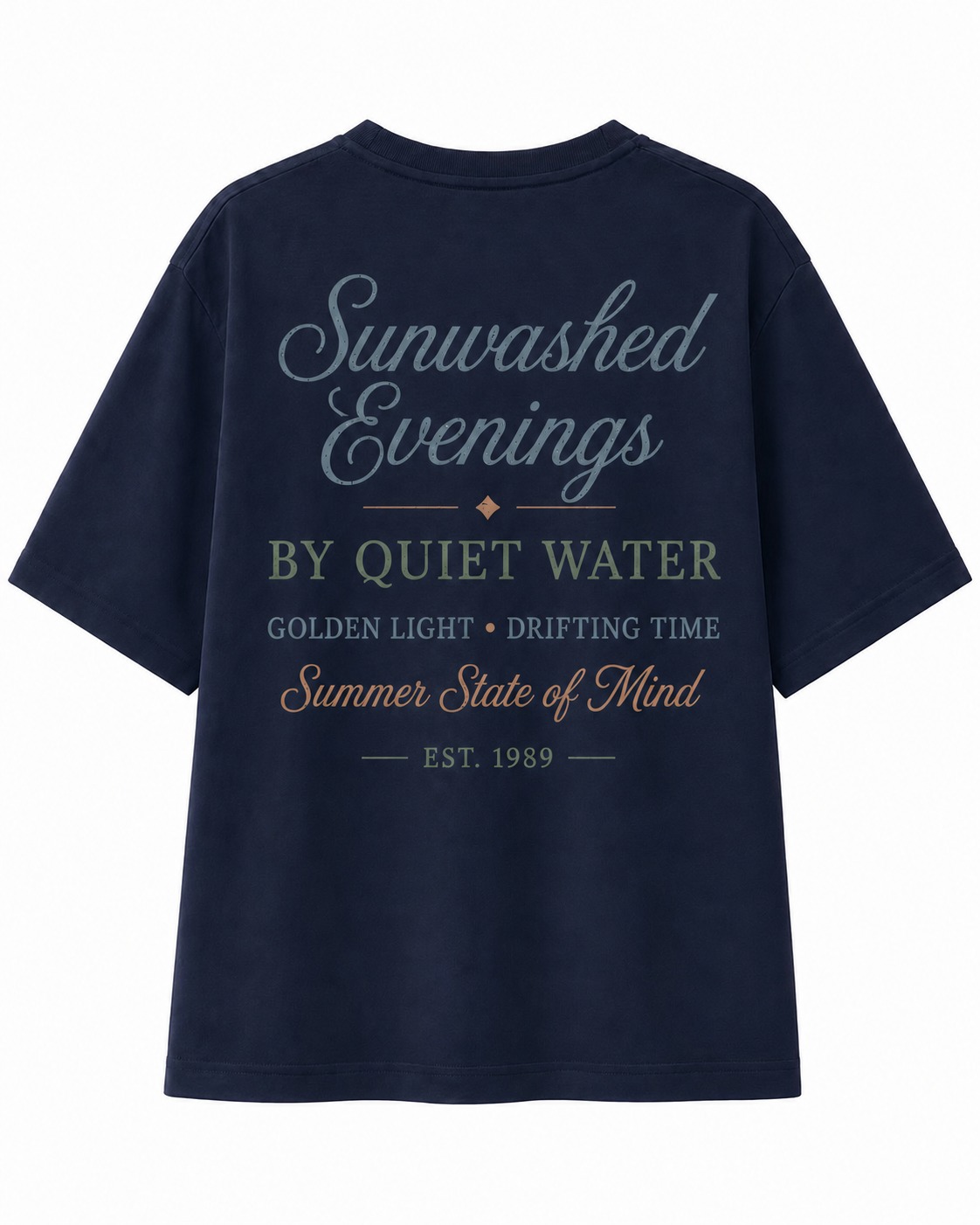 Sunwashed Evenings V-Neck Tee