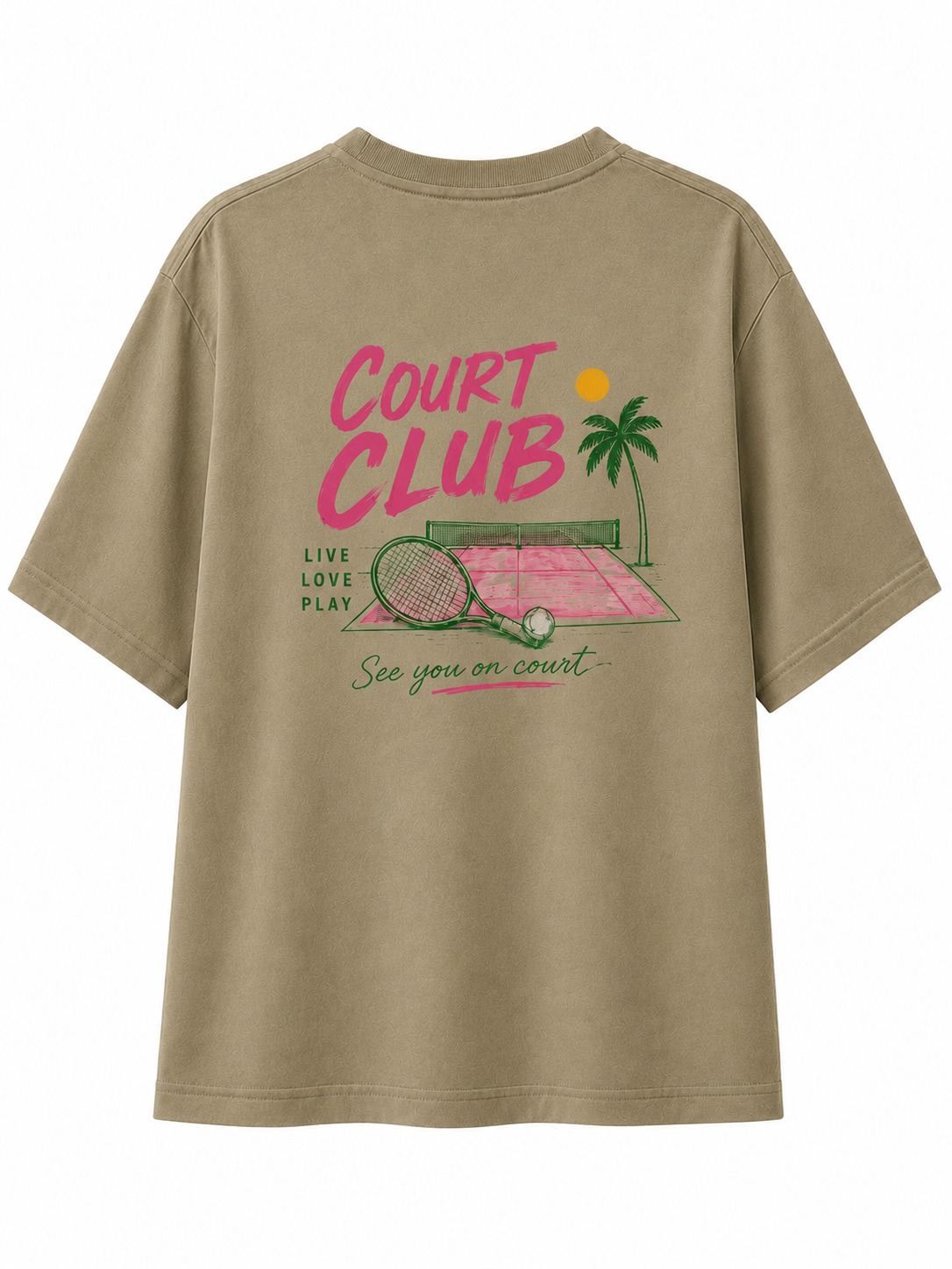 Court Club Sporty V-Neck Tee