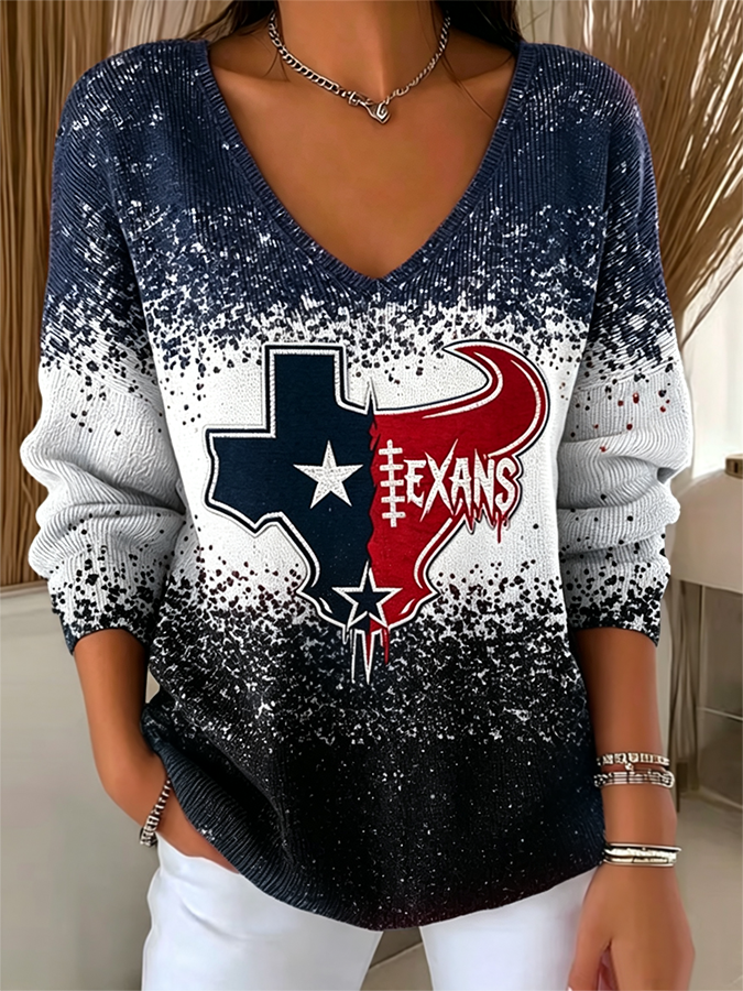 Women'S Football Casual Top