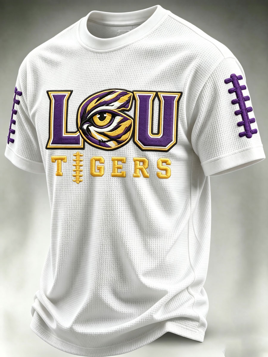 Men's Football Fan Waffle T-Shirt