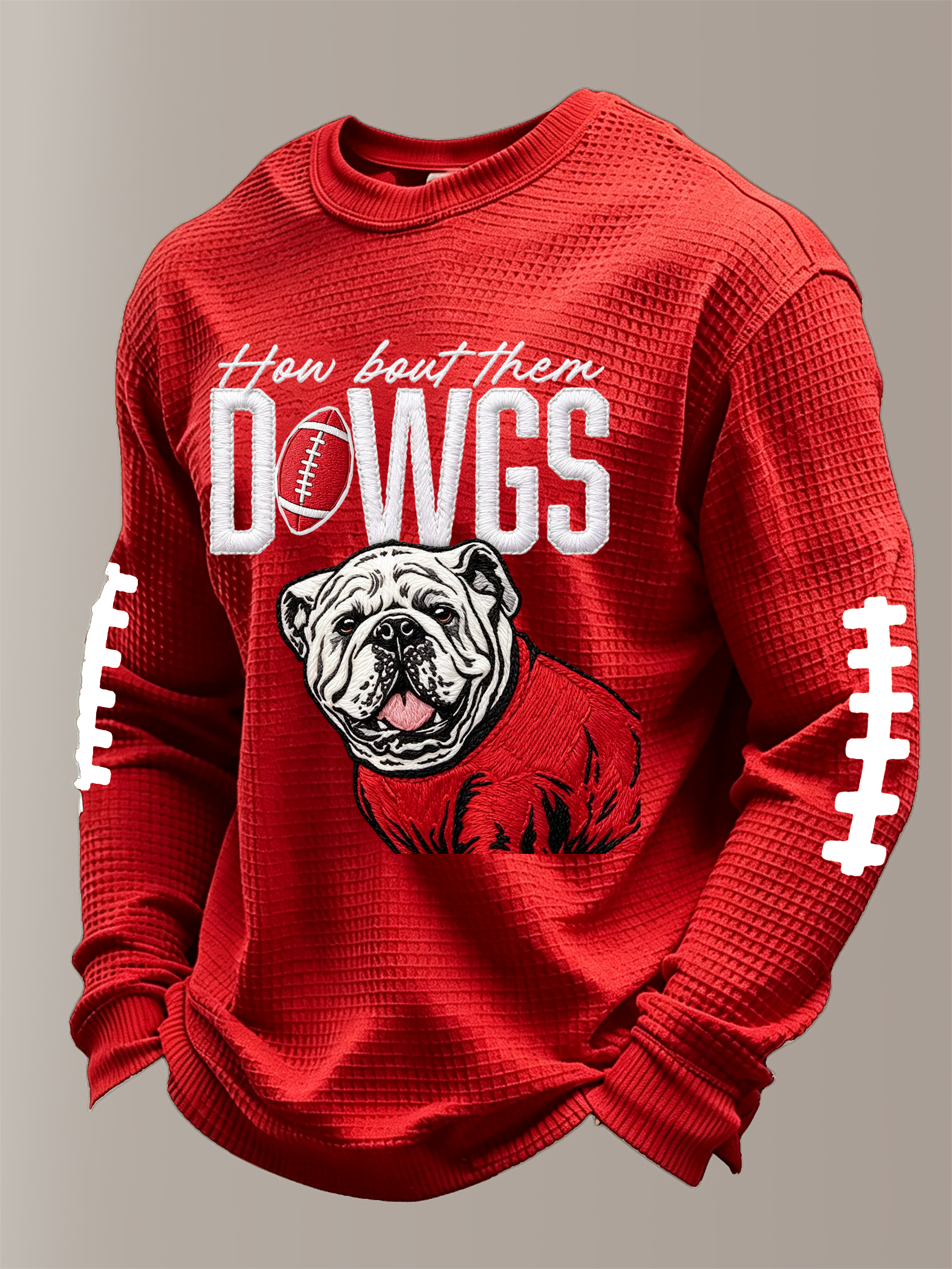 Men'S Rugby Printed Waffle T-Shirt