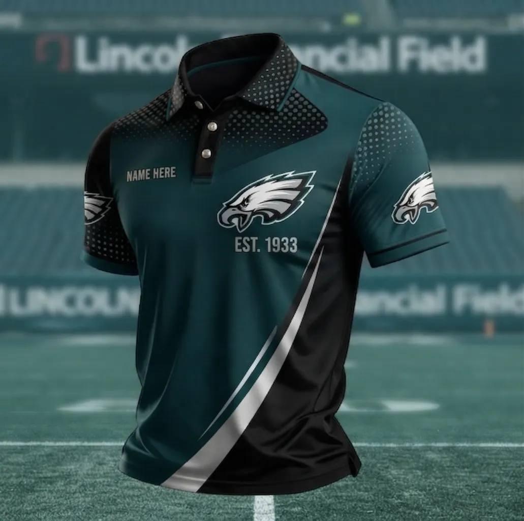Men’s Philadelphia Eagles Fierce Eagle Football Graphic T-Shirt