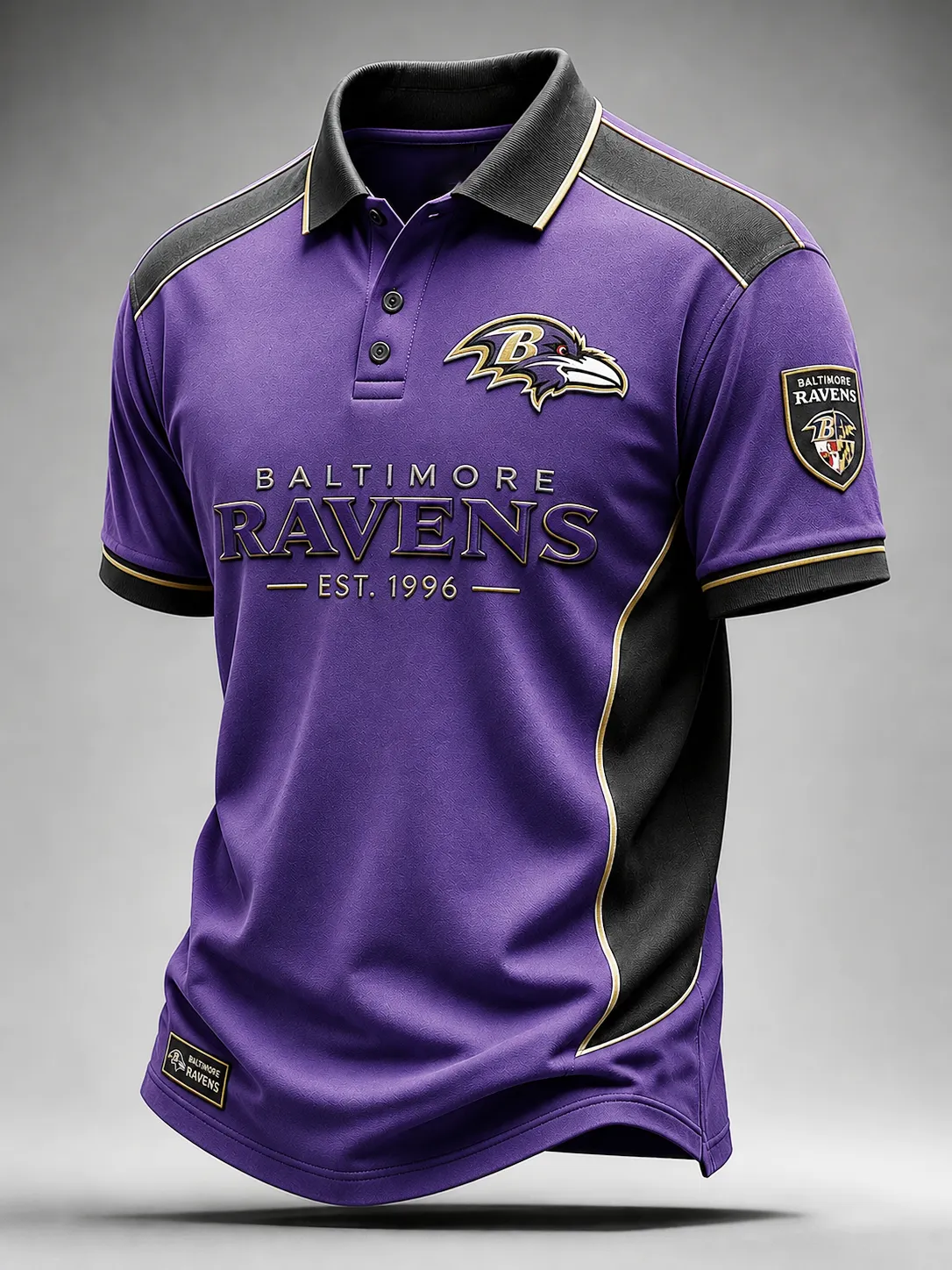Men's Football   Polo Shirt