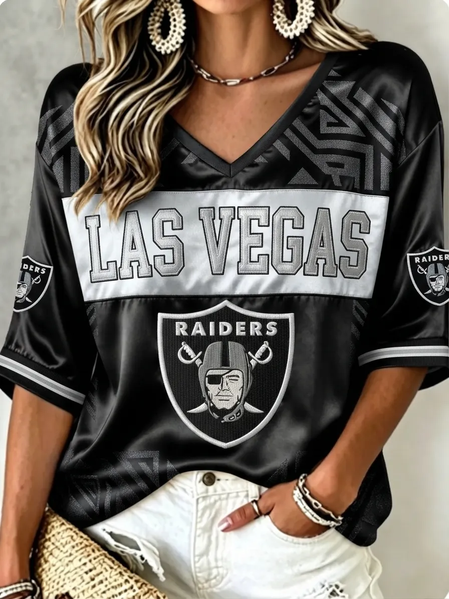 Women's Casual Football Print Top