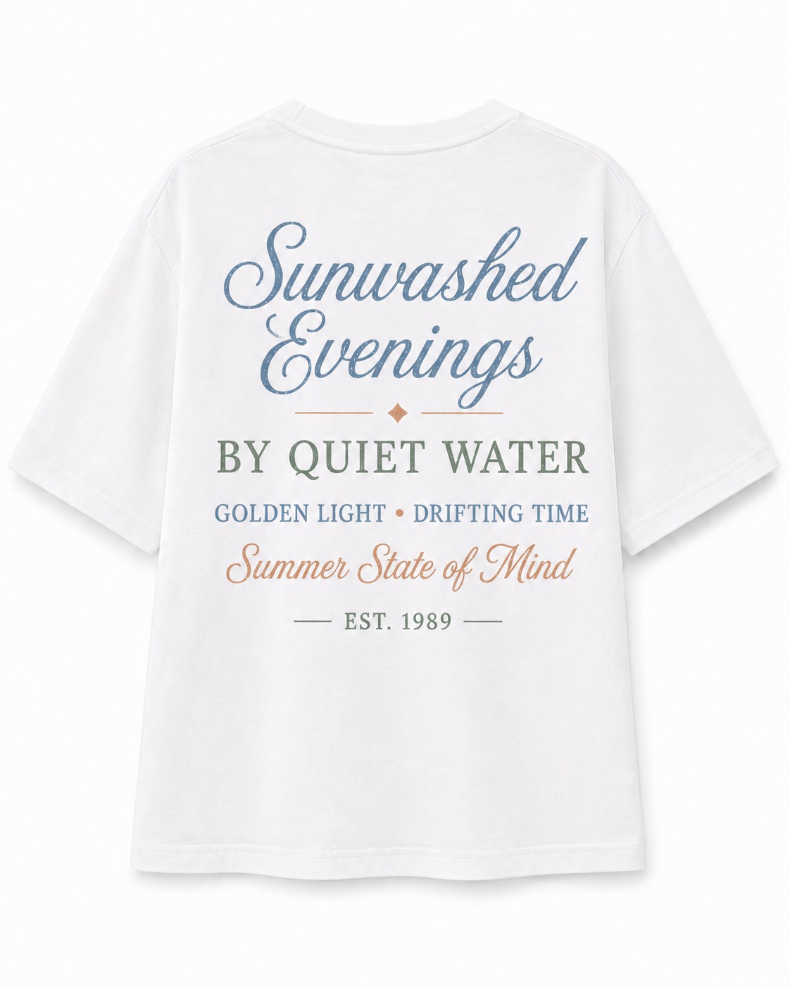 Sunwashed Evenings V-Neck Tee