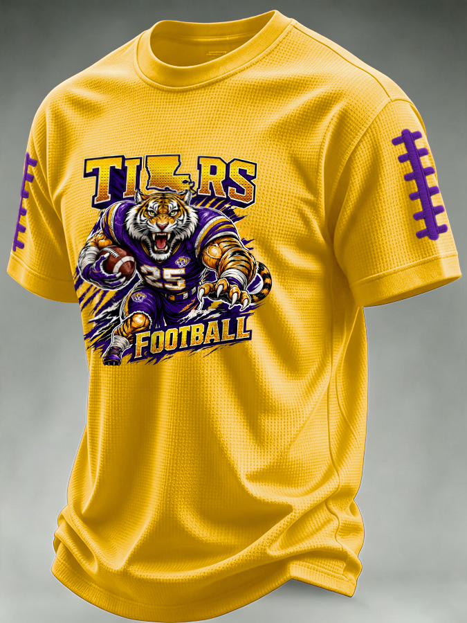 Men's Football Fan Waffle T-Shirt