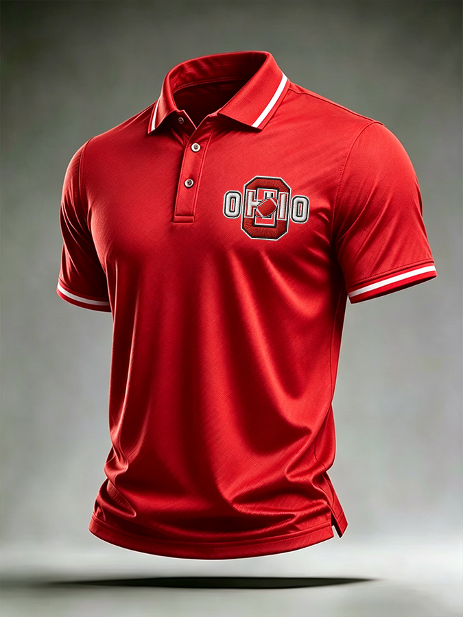 Men's University Team Football Fan Printed Long Sleeve Hoodie