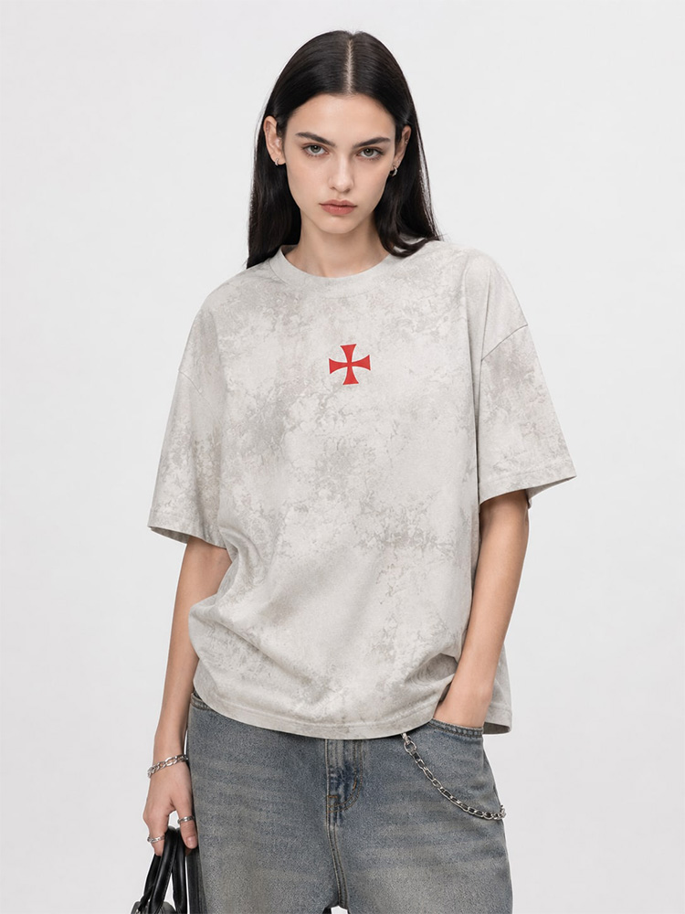 Red Knight Eco Oversized Graphic Tees · GRS Certified