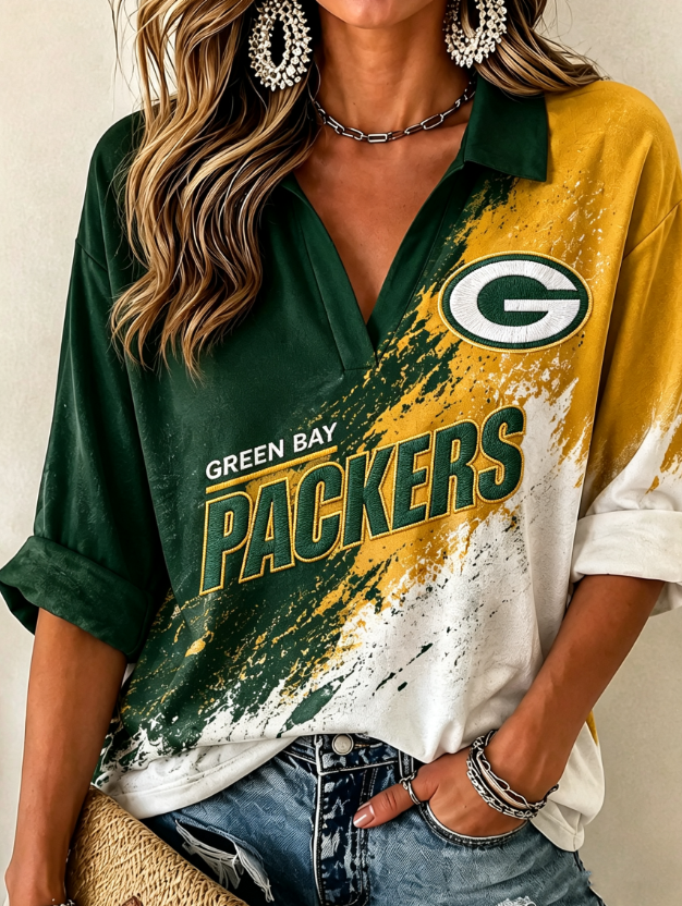 Women's Football Print Shirt
