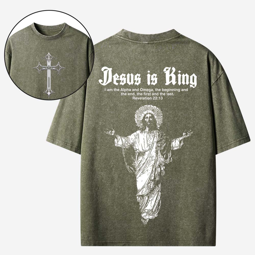 Crown Statement Vintage Washed T-Shirt