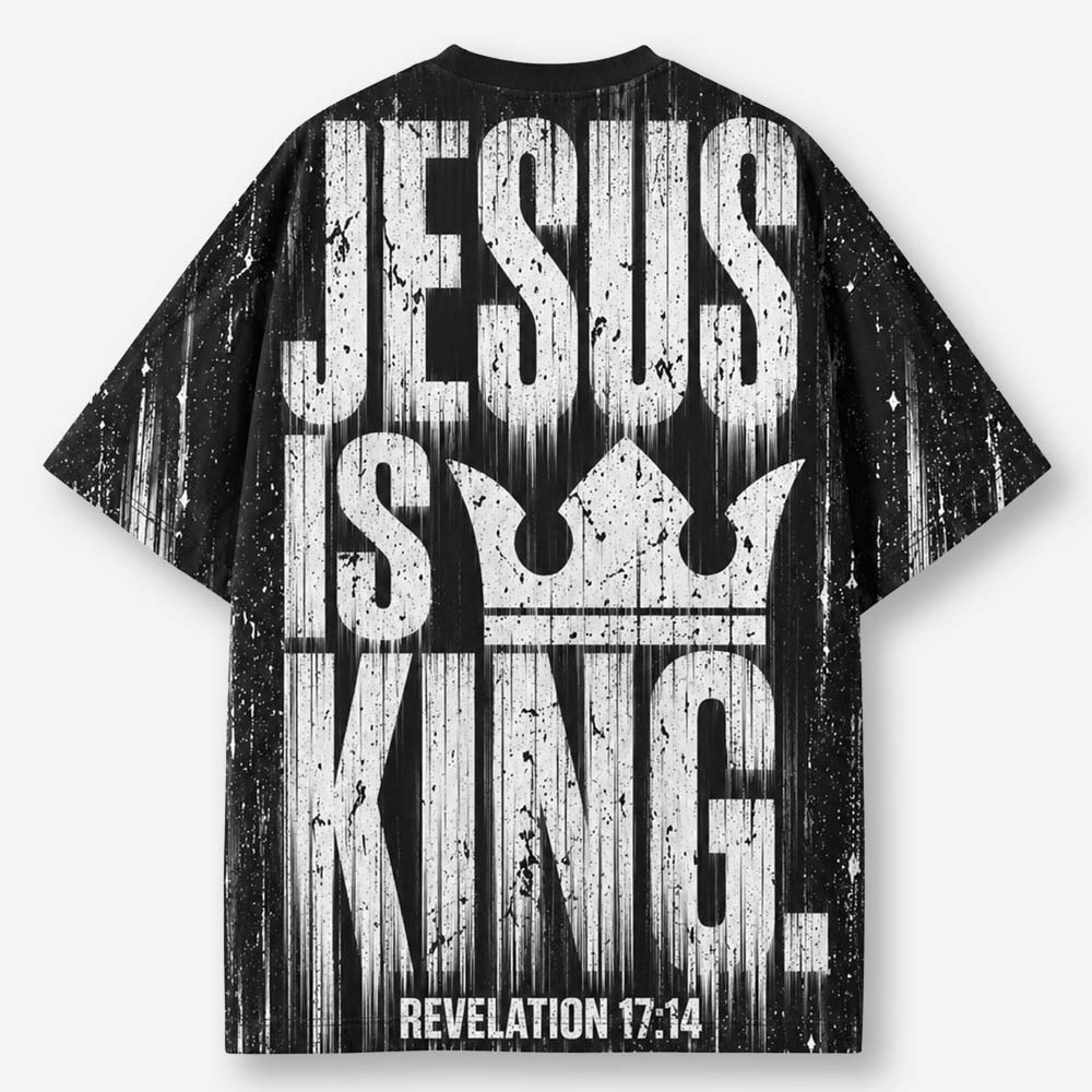 Crown Statement Eco Oversized Graphic Tees · GRS Certified