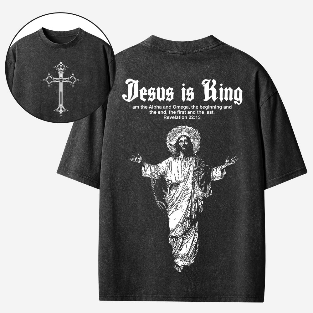 Crown Statement Vintage Washed T-Shirt