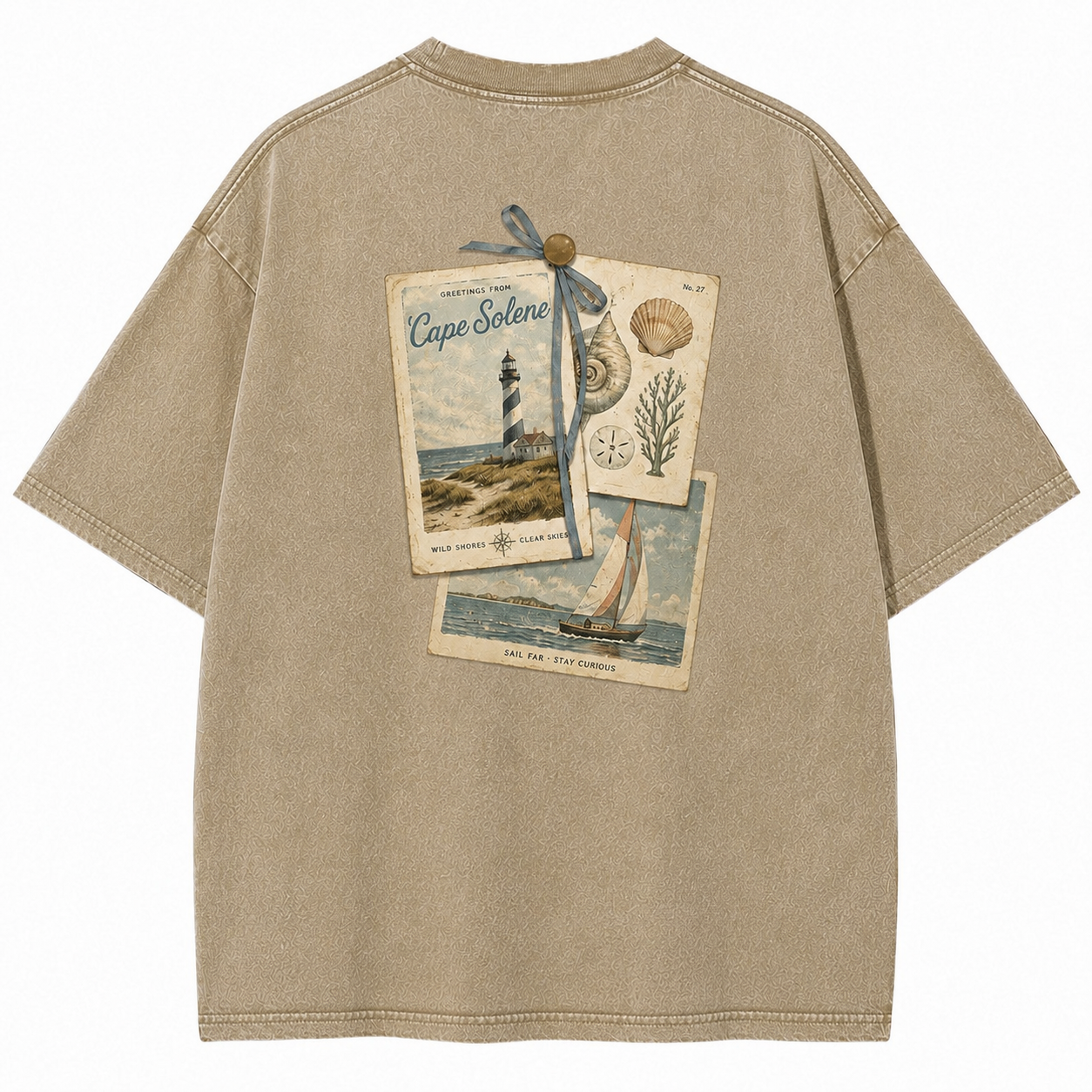 Cape Solene Postcard Tee