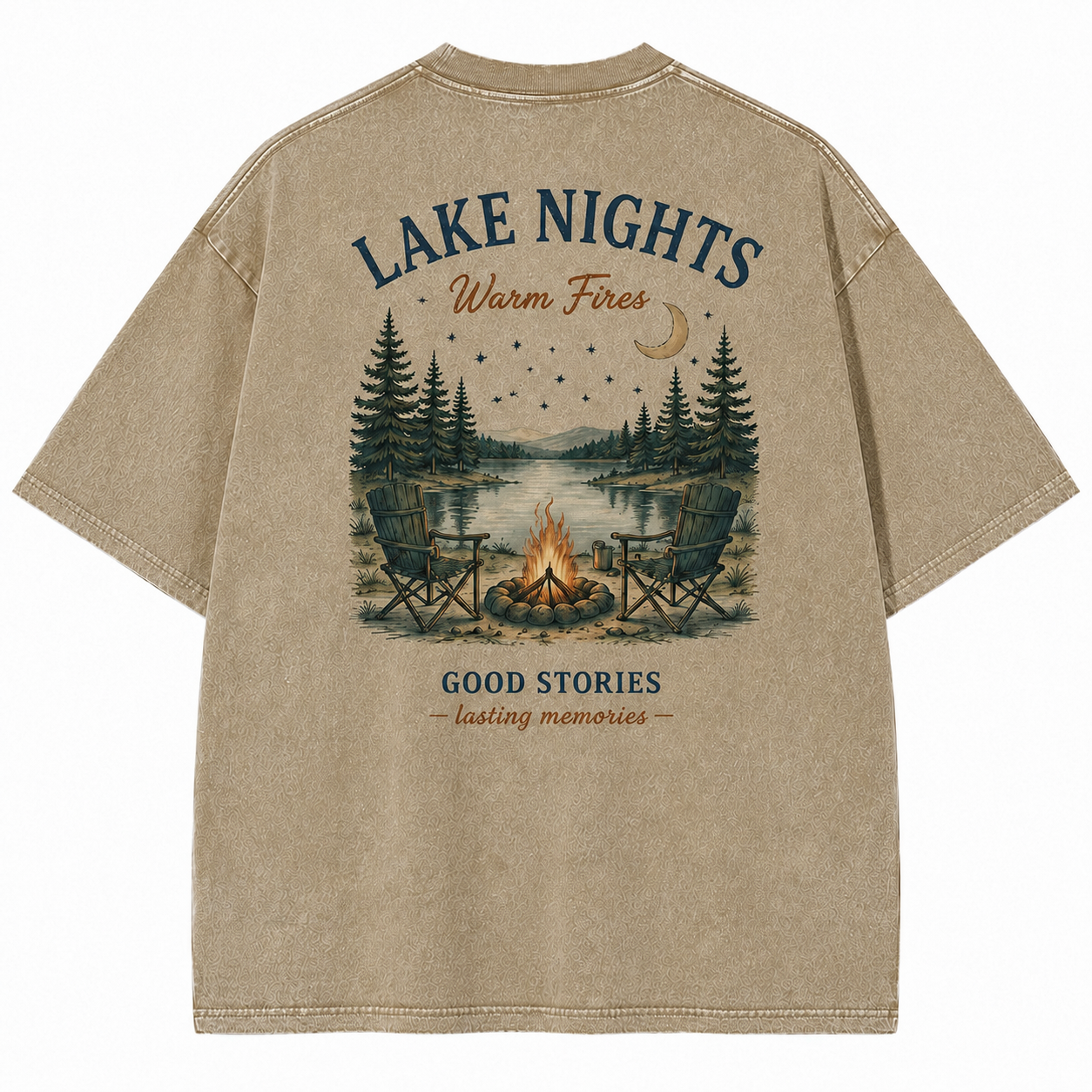 Lake Nights Campfire Tee