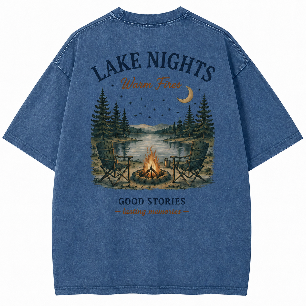 Lake Nights Campfire Tee