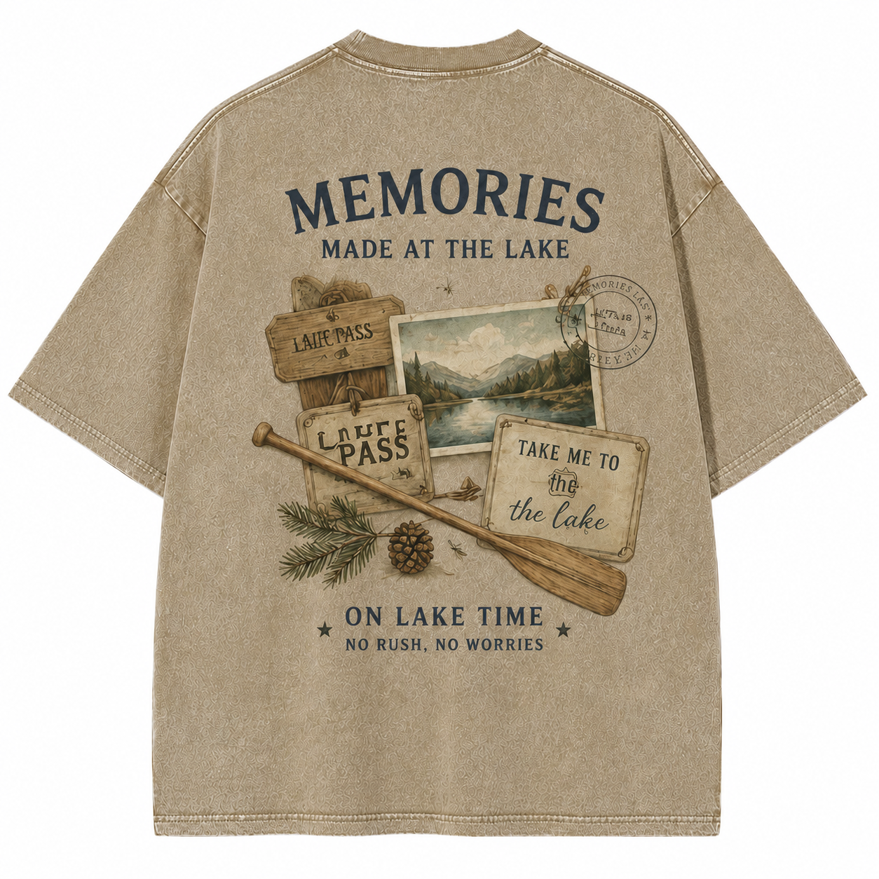 Lake Time Memories Tee