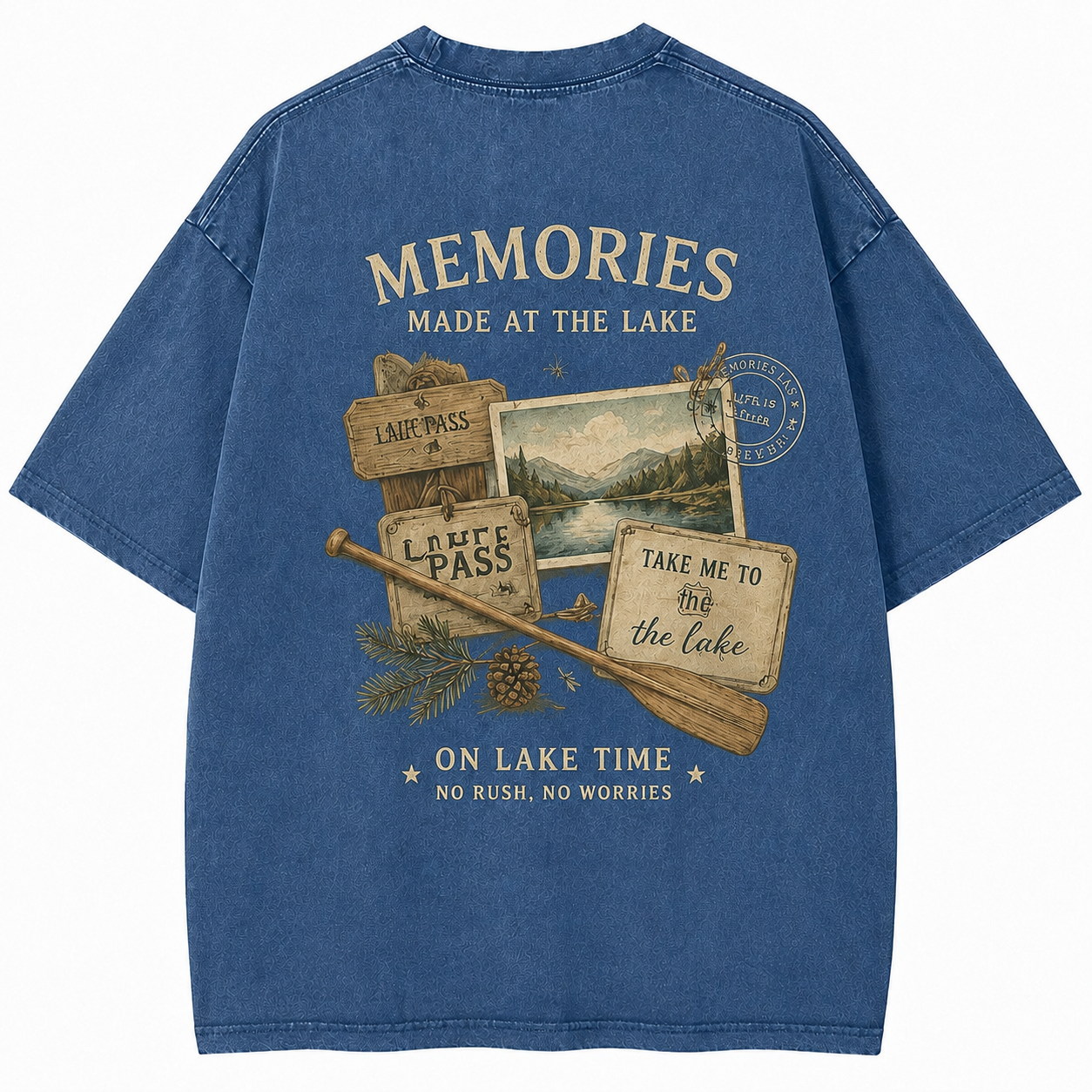 Lake Time Memories Tee