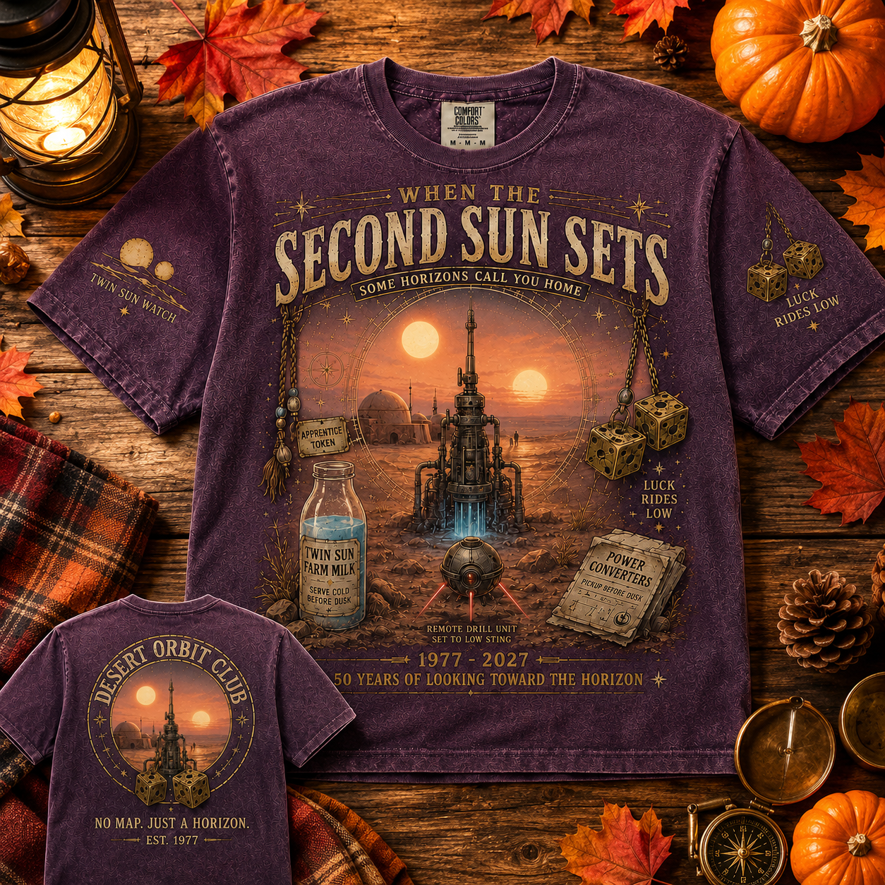 When The Second Sun Sets Desert T-Shirt