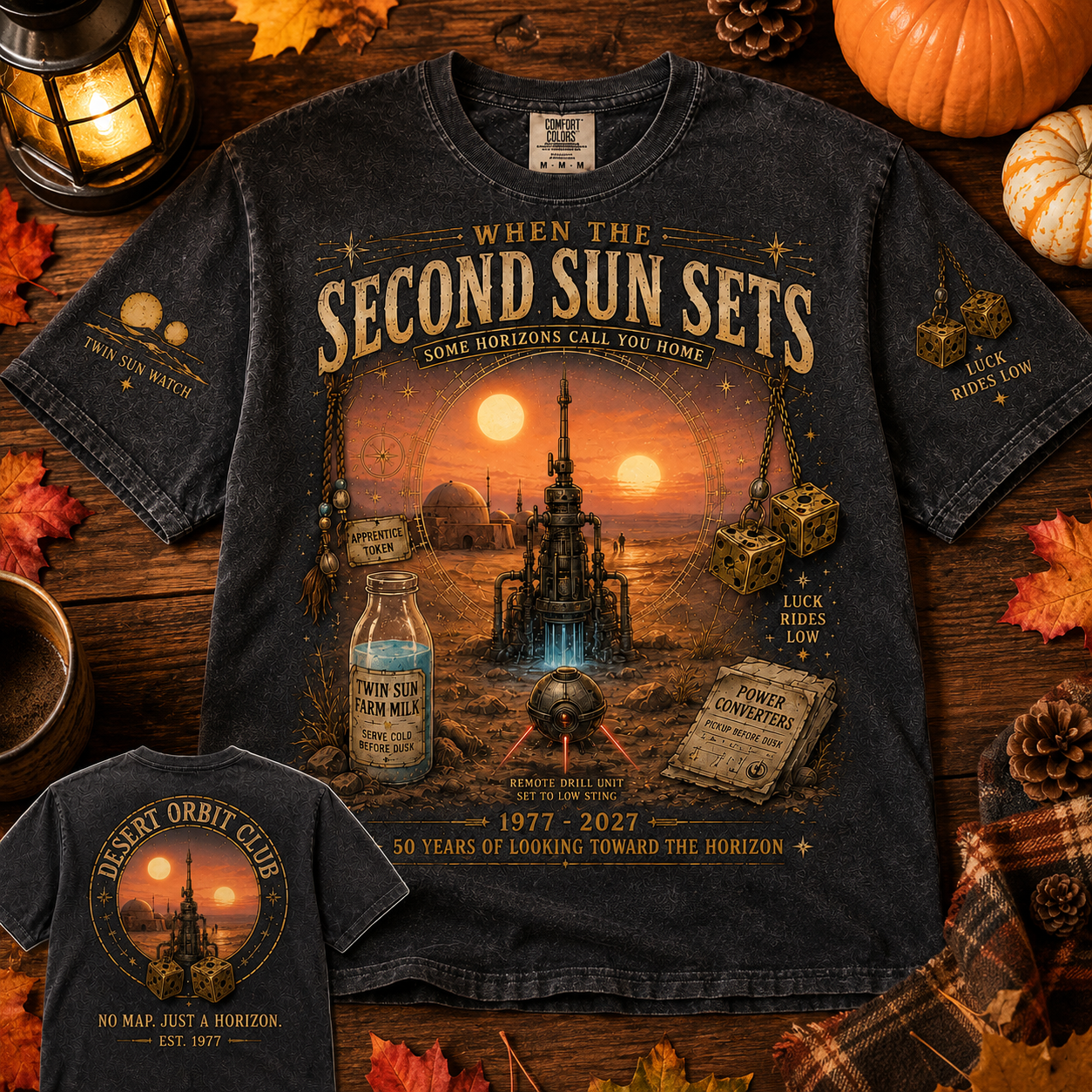 When The Second Sun Sets Desert T-Shirt